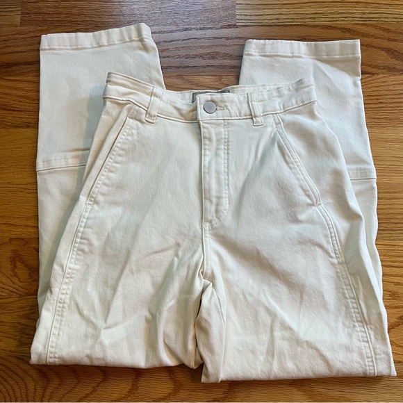 Everlane the utility barrel pant in bone size 00 - Picture 5 of 10